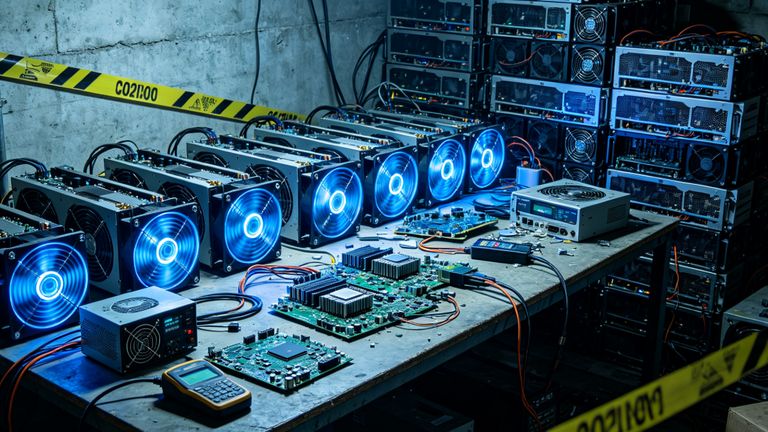 The Crackdown Continues: Urumqi Busts Mining Rig Repair Site, Seizes About 310 Devices